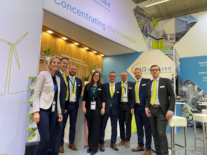 GIG Karasek Team at Achema 2024