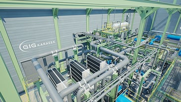 GIG Karasek delivers the world's most powerful industrial heat pump system to BASF